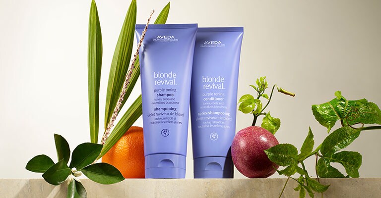 Blonde Revival Purple Toning Shampoo und Conditioner.