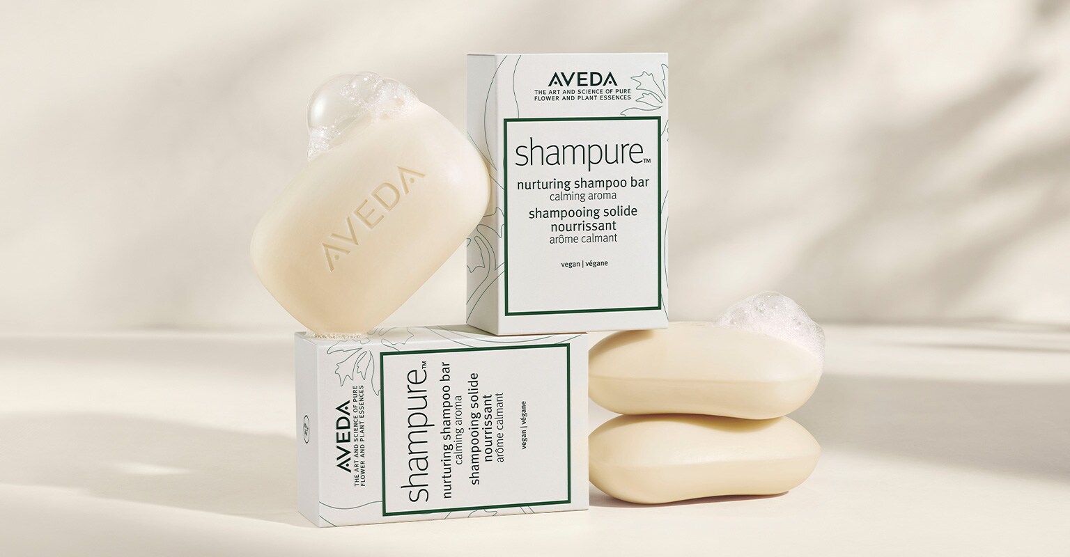 limited-edition shampure shampoo bar gently cleanses hair and is silicone free, sulfate cleanser free and 100% vegan.